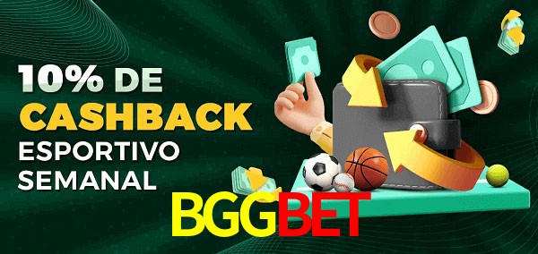 10% de bônus de cashback na BGGbet